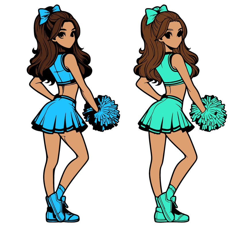 realistic cheerleader