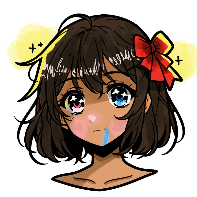 anime girl face