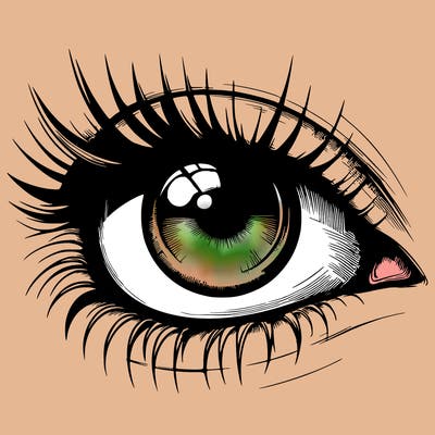 realistic eye