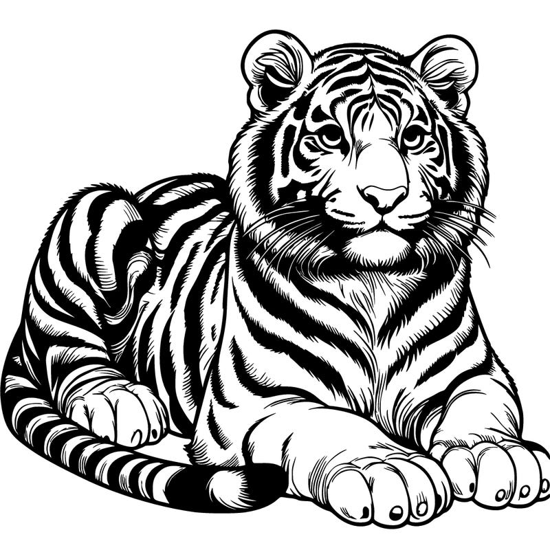 realistic tiger