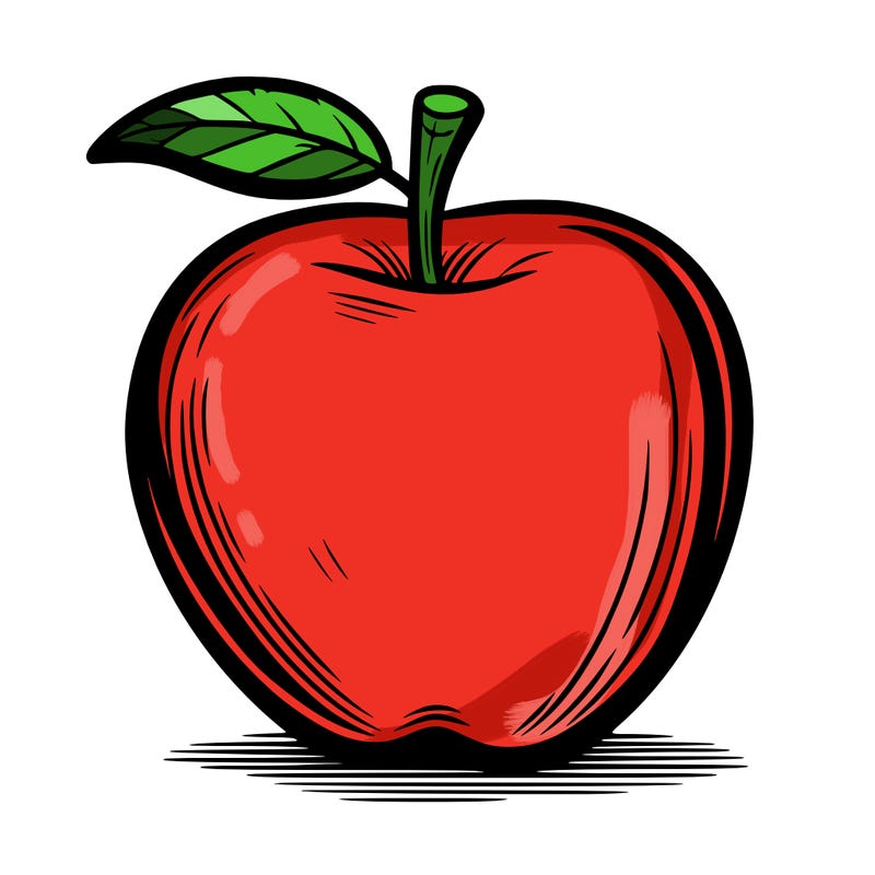 a apple