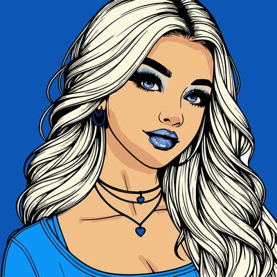 detailed realistic girl