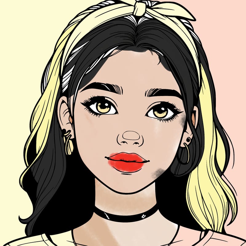 realistic teenage girl