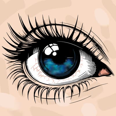realistic eye