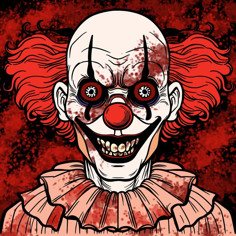creepy clown