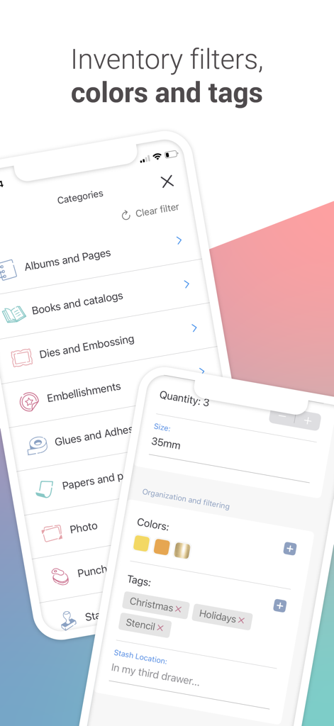 Easy Stash | Craft & Scrapbook - Utilities App | MWM