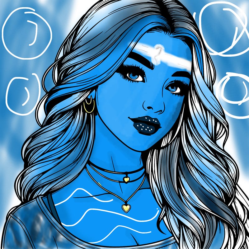 detailed realistic girl