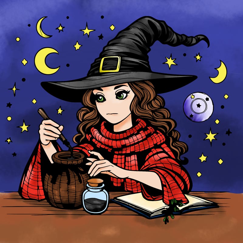 realistic witch