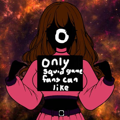 girl holding a blank sign in a long sleeve crop top