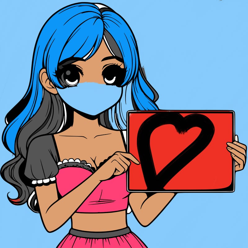 realistic pretty girl holding blank sign
