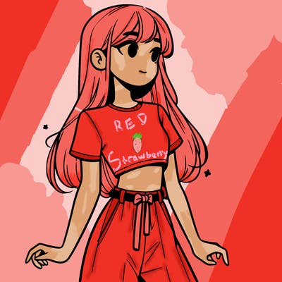 girl in a cute crop top