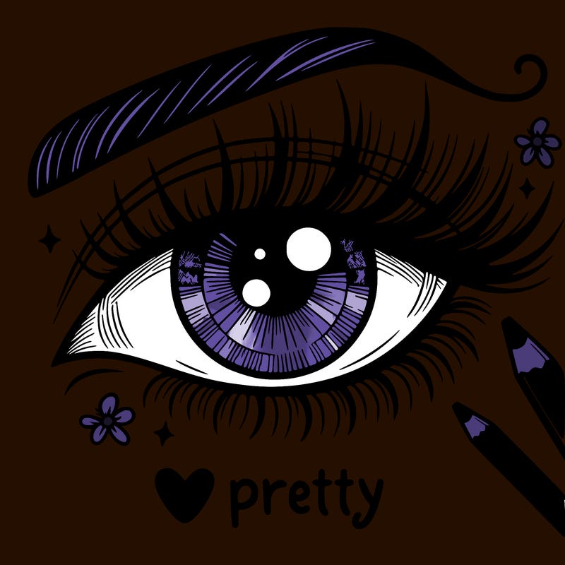 pretty eye