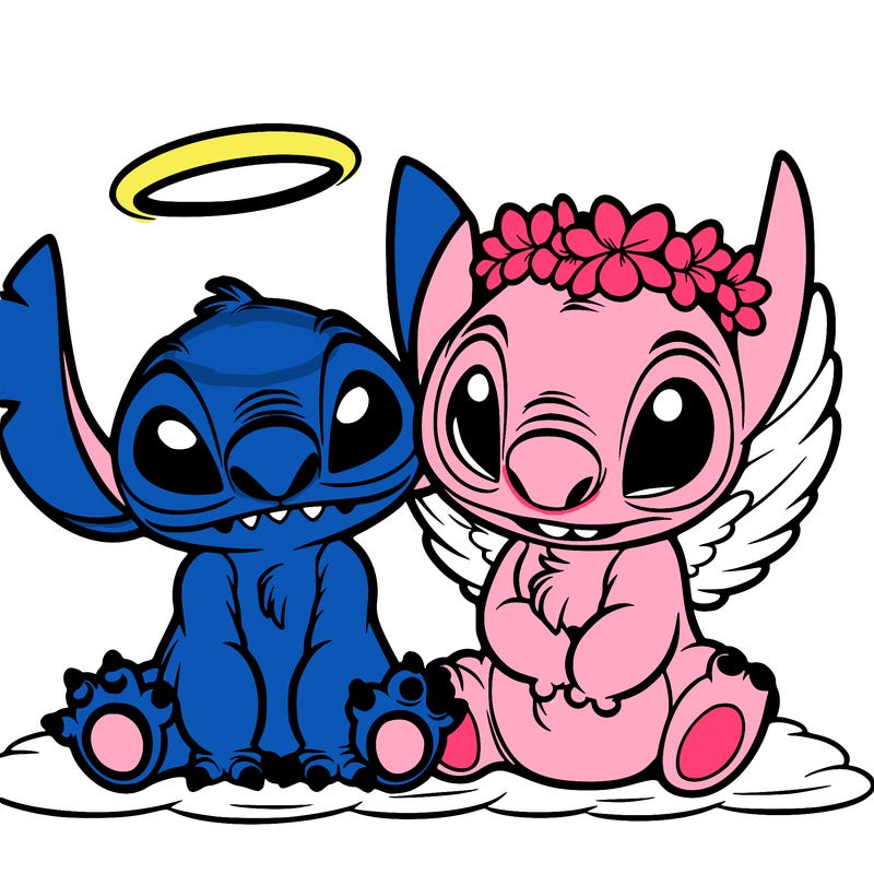 stitch and angel