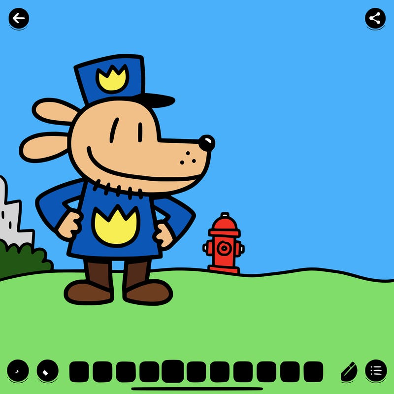 half dog half man from dav pilkey