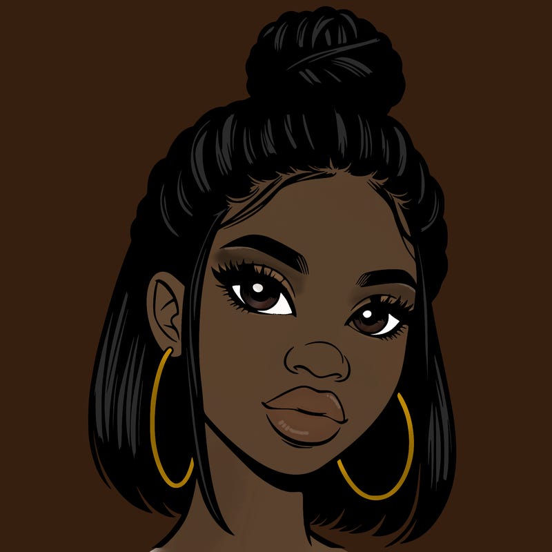 realistic black girls