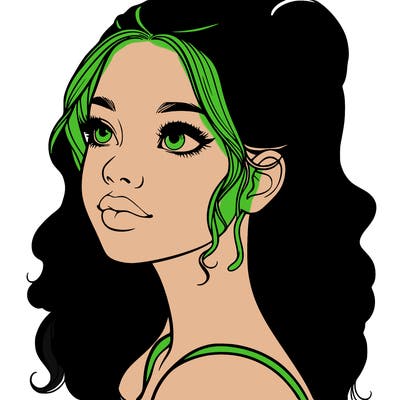 beautiful realistic girl