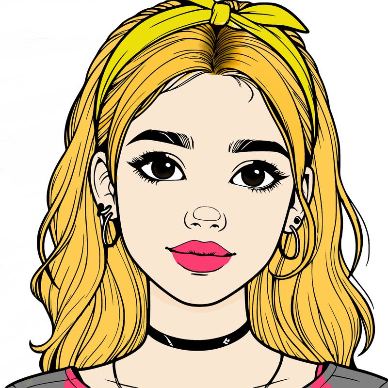 realistic teenage girl