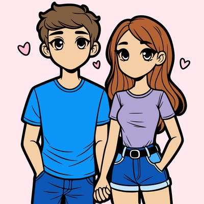 boyfriend and girlfriend