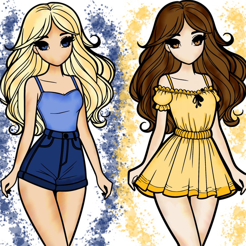 a beautiful girl with a short clothes