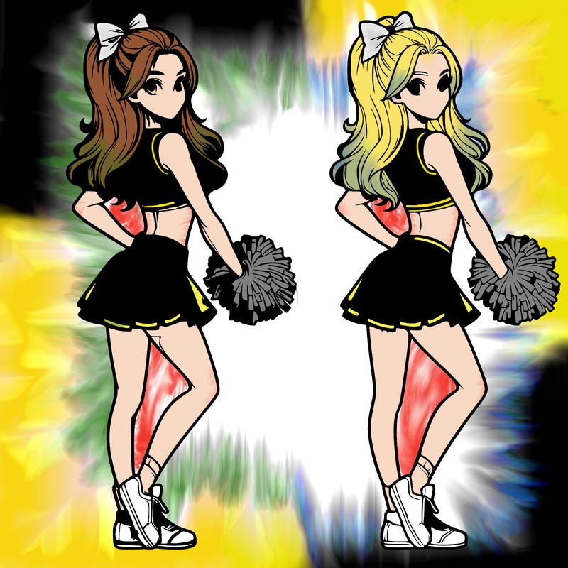 realistic cheerleader