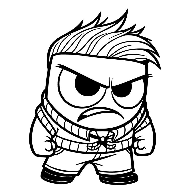 anger from inside out.