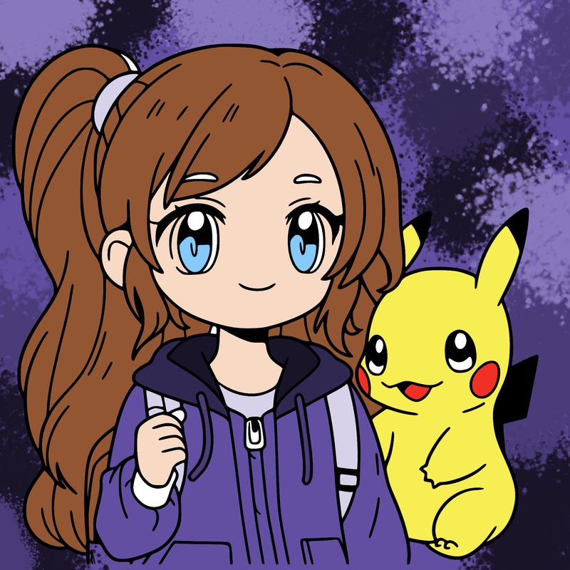 girl with pokémon