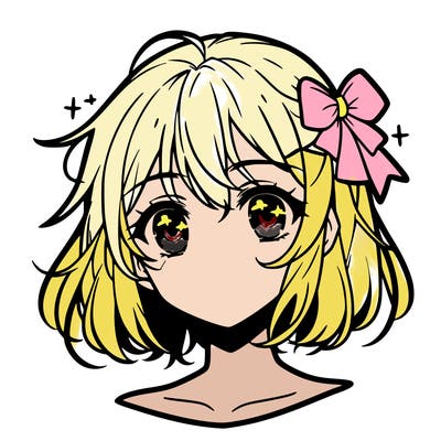 anime girl face