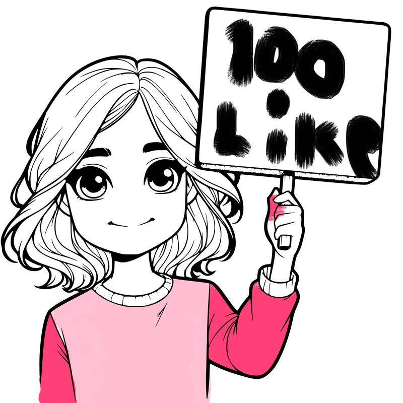 realistic girl holding up a sign