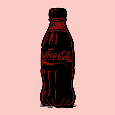 bottle of coke