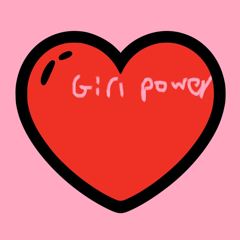 a blank heart