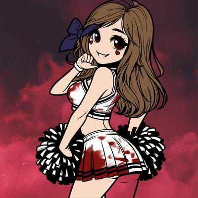 realistic cheerleader