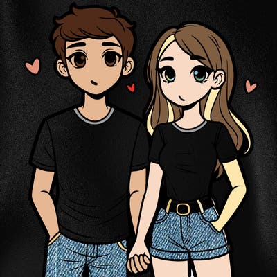 boyfriend and girlfriend