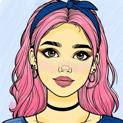 realistic teenage girl