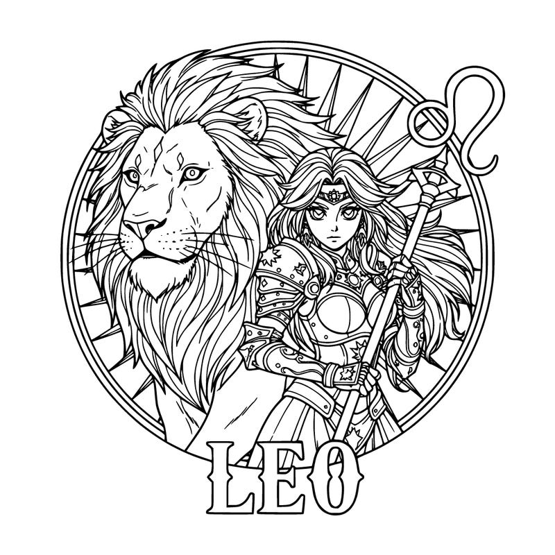the star  sign leo in anime