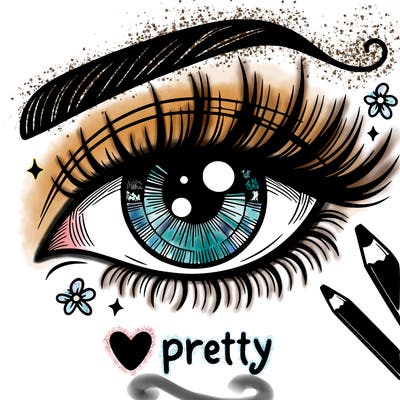 pretty eye