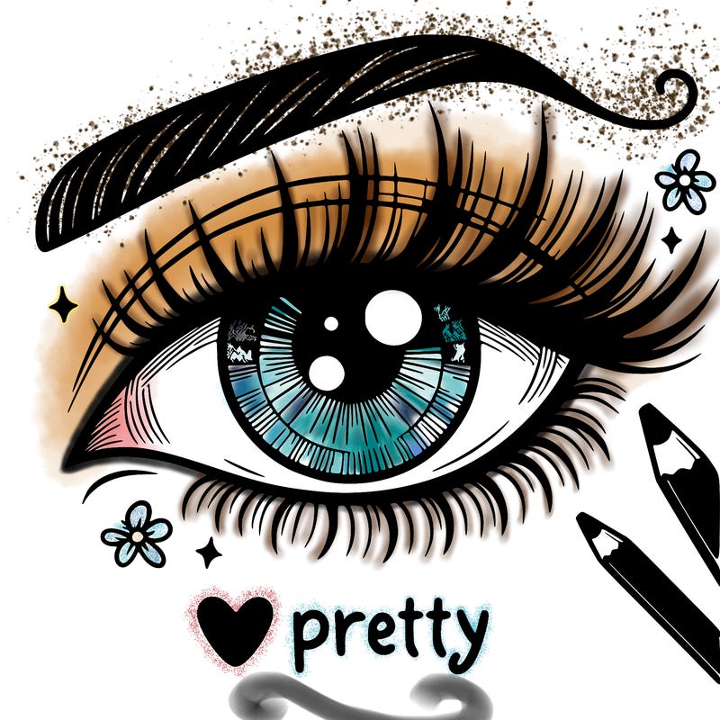 pretty eye