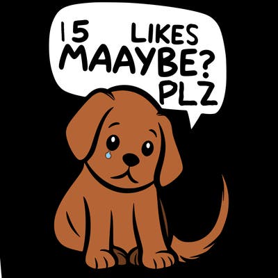 a puppy that says 5 like maybe