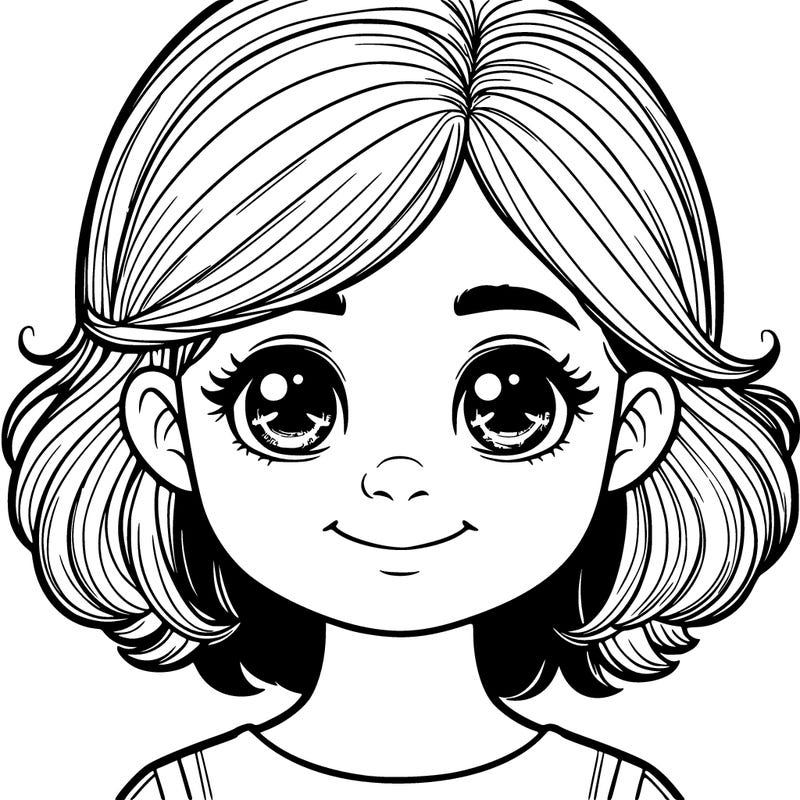 realistic 6 year old girl