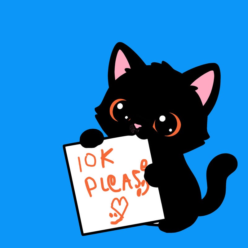 a small cat with a blank sheet of paper in its hand. the cat is sooooooo cute!
