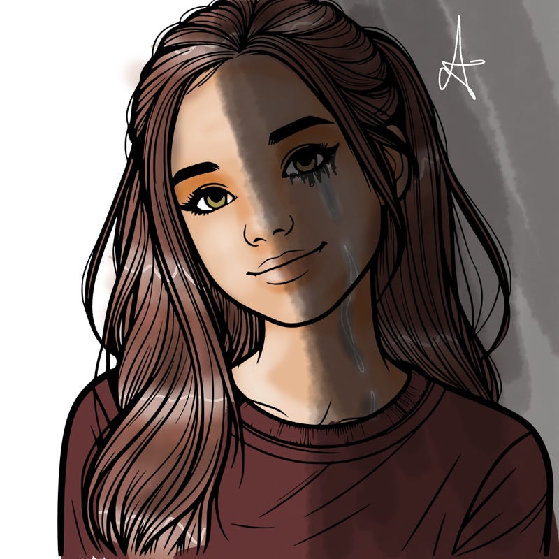 realistic teen girl