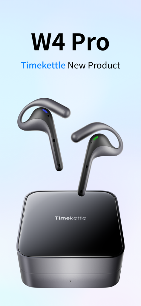 Timekettle - Auriculares traductores inalámbricos Timekettle W4 Pro y estuche de carga