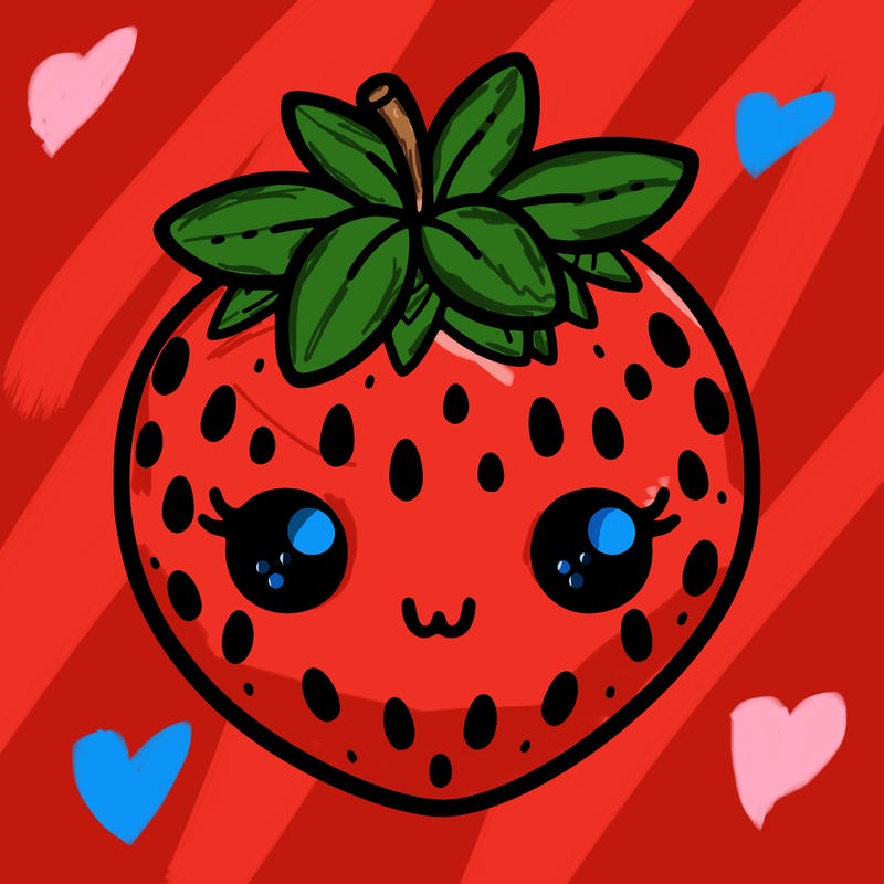 cute strawberry
