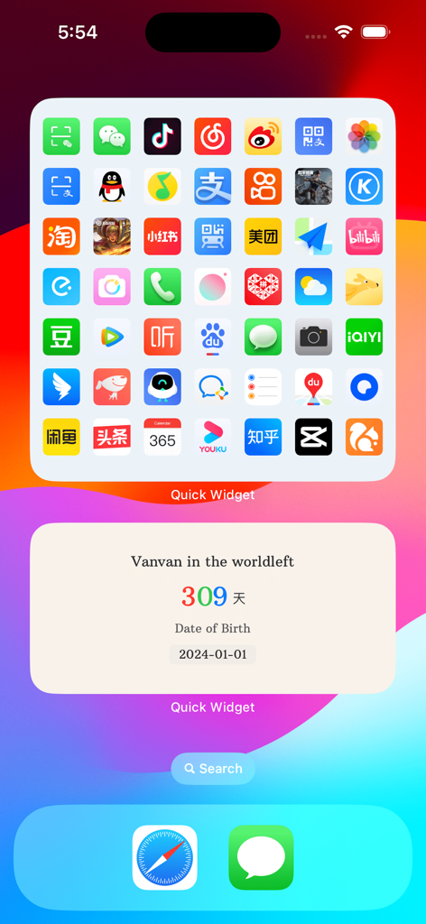 Quick Widget - Wallpaper&Theme - Utilities App | MWM
