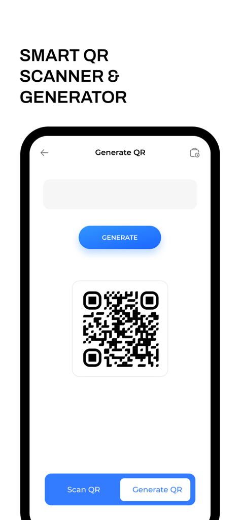 UniTV Player: Browse Movies - Interface inteligente de scanner e gerador de QR no aplicativo UniTV Player
