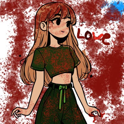 girl in a cute crop top