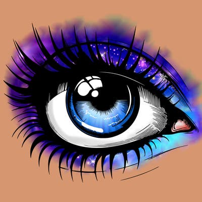 realistic eye