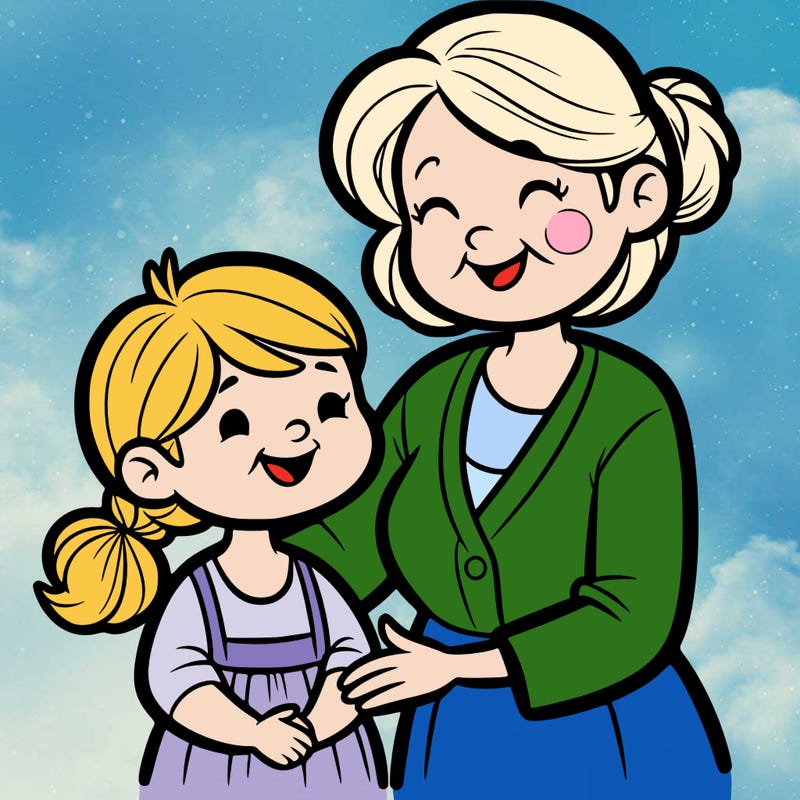 granddaughter with her grandma