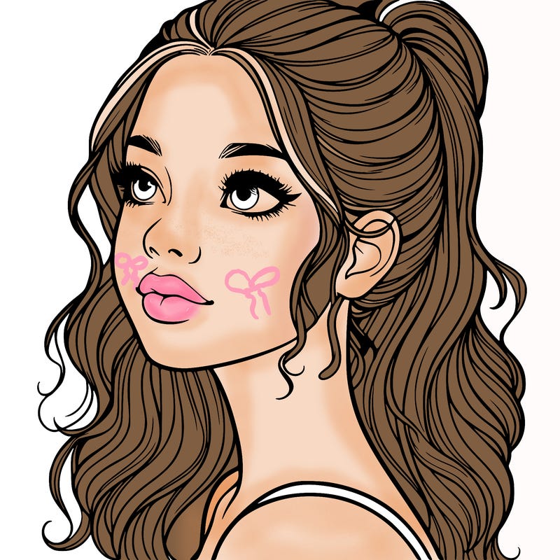 beautiful realistic girl