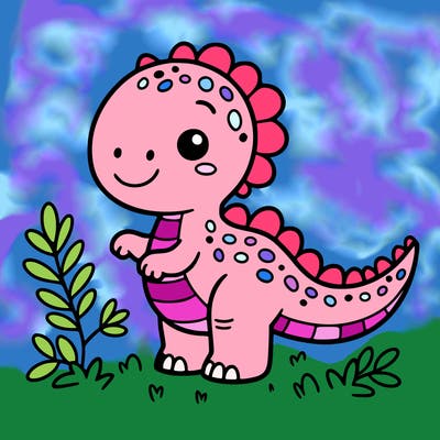 cute dino