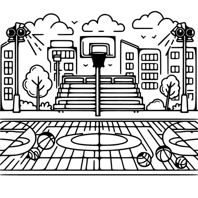 basketball court